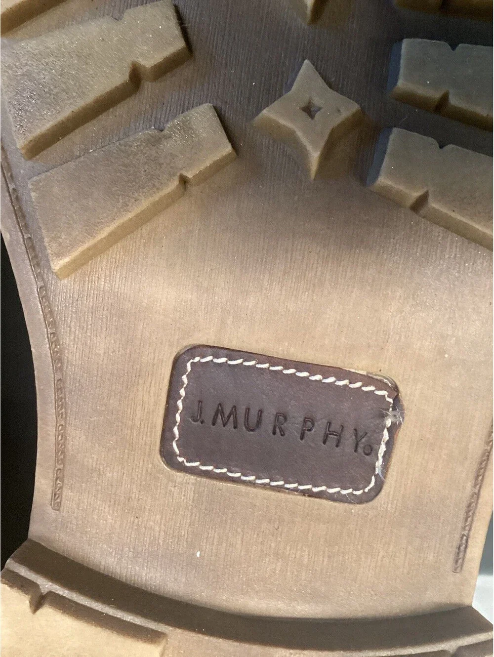 J. Murphy 12M Full Grain Leather Boots 59-31837 Men's Lace Up  Johnston & Murphy
